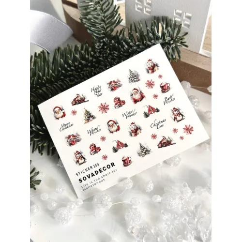 Nail Sticker 153 SOVADECOR