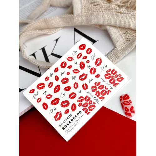 Nail Sticker 158 SOVADECOR