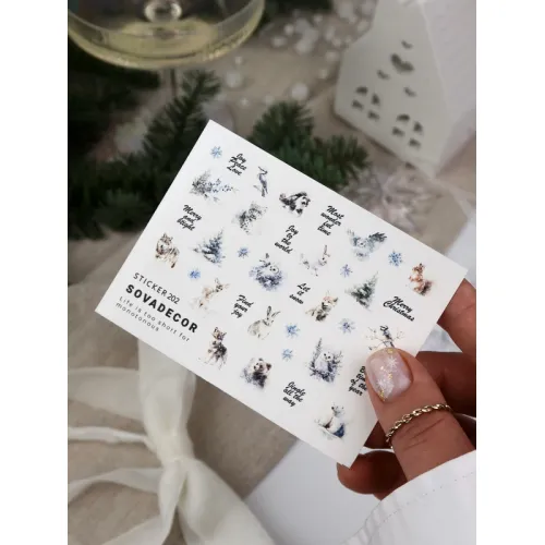 Nail Sticker 202 SOVADECOR