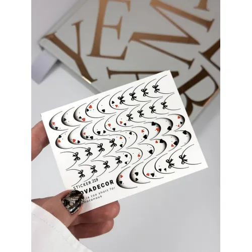 Nail Sticker 219 SOVADECOR
