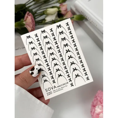 Nail Sticker 220 SOVADECOR