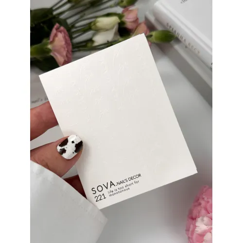 Nail Sticker 221 SOVADECOR