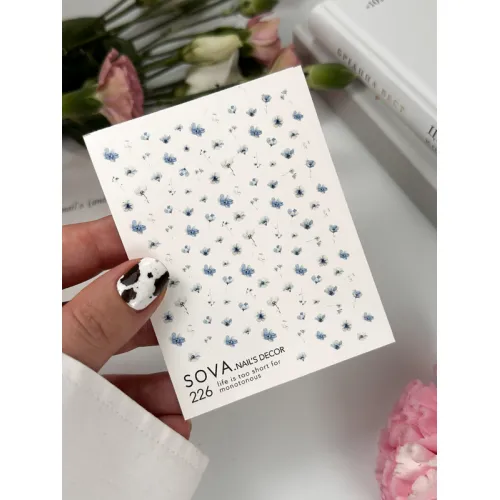 Nail Sticker 226 SOVADECOR