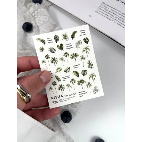 Nail Sticker 234 SOVADECOR