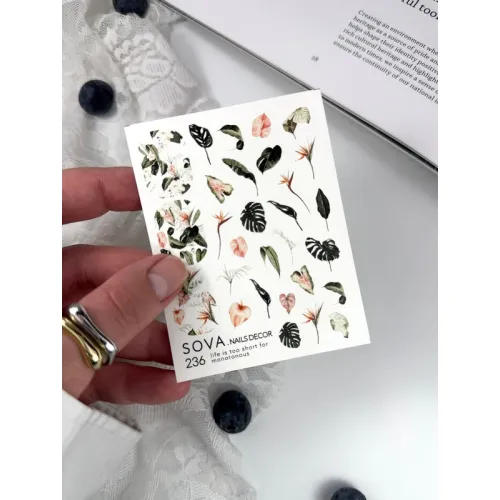 Nail Sticker 236 SOVADECOR