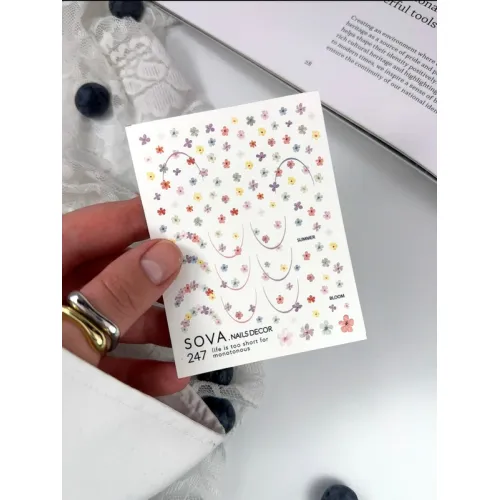 Nail Sticker 247 SOVADECOR