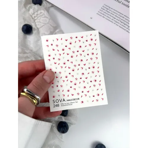 Nail Sticker 248 SOVADECOR