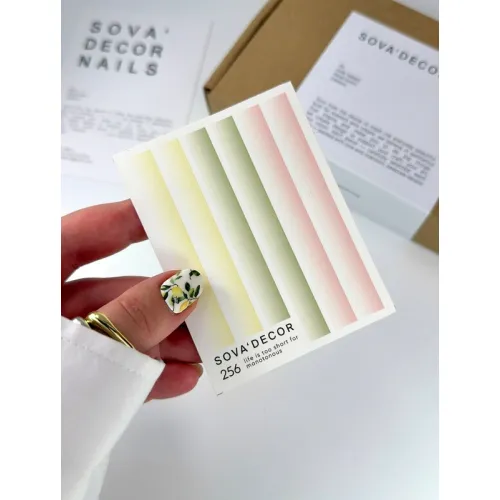 Nail Sticker 256 SOVADECOR