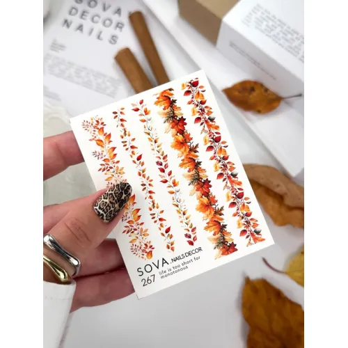 Nail Sticker 267 SOVADECOR