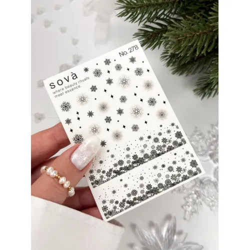 Nail Sticker 278 SOVADECOR