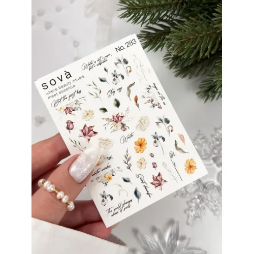 Nail Sticker 283 SOVADECOR