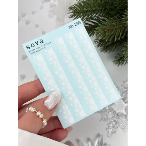Nail Sticker 288 SOVADECOR