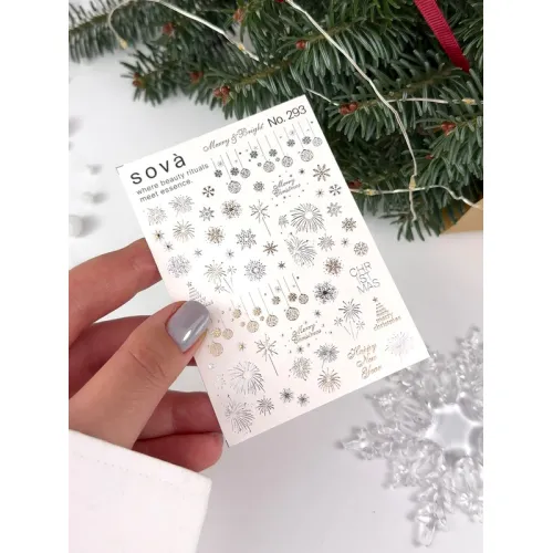 Nail Sticker 293 SOVADECOR