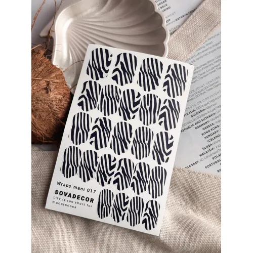 SOVADECOR Manicure Wraps 017