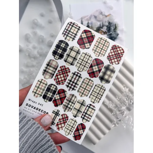 Wraps for manicure 045 SOVADECOR