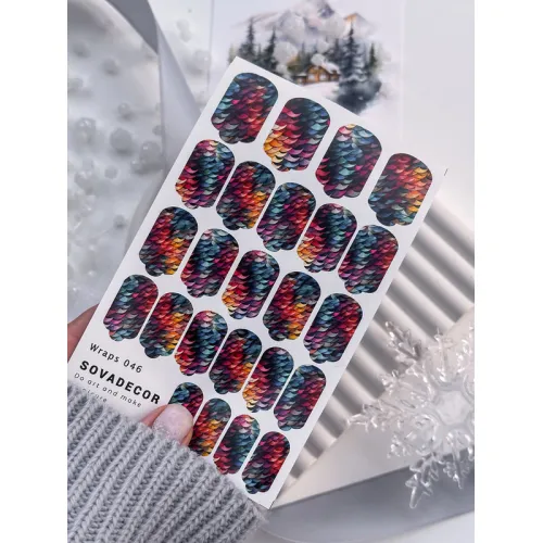 Wraps for manicure 046 SOVADECOR