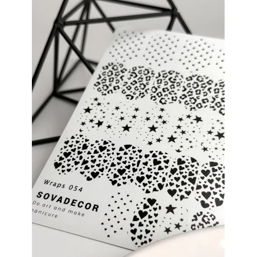 Wraps for manicure 054 SOVADECOR
