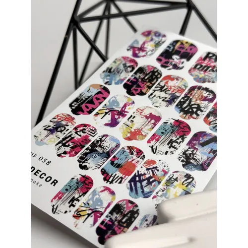 Wraps for manicure 058 SOVADECOR