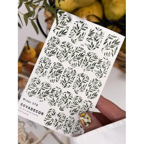 Wraps for manicure 078 SOVADECOR