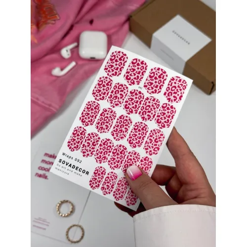 Wraps for manicure 092 SOVADECOR