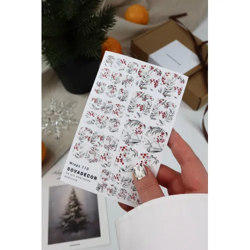Wraps for manicure 110 SOVADECOR