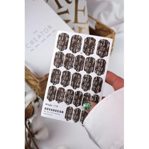 Wraps for manicure 116 SOVADECOR