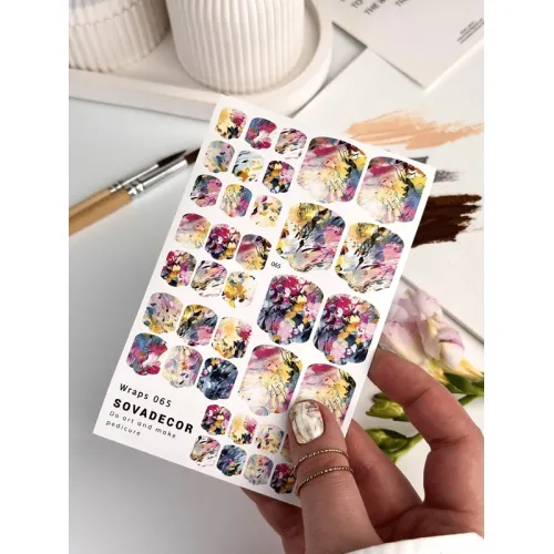 Wraps for pedicure 065 SOVADECOR