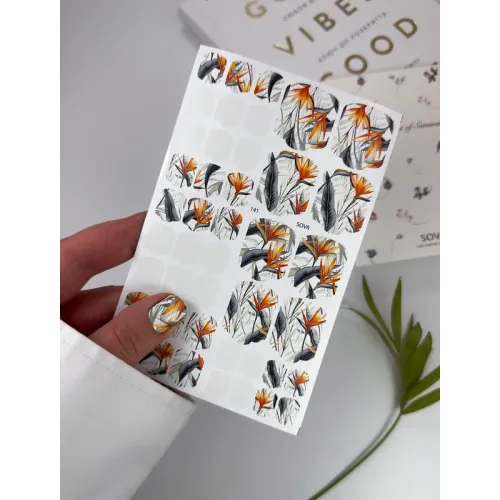Wraps for pedicure 141 SOVADECOR