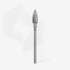 Carbide cutter flame red EXPERT diameter 5 mm / working part 13.5 mm Staleks