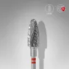 Carbide cutter for left-handers corn red EXPERT diameter 6 mm / working part 14 mm Staleks