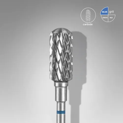 Carbide drill bit, safe rounded "cylinder," blue, head diameter 6 mm/ working part 14 mm Staleks FT31B060/14