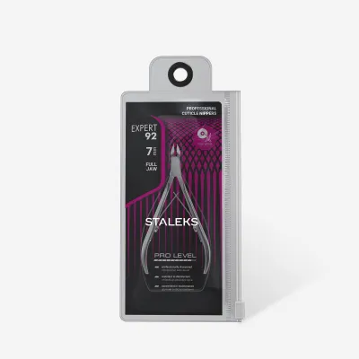 Кусачки профессиональные для кожи Сталекс / Staleks EXPERT 92 7 мм NE-92-7