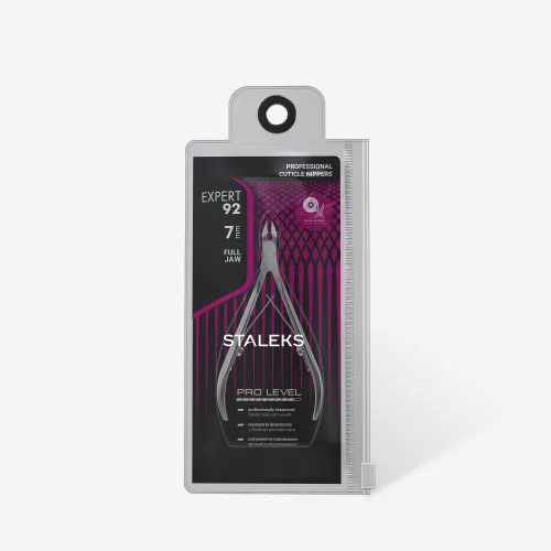 Professional cuticle nippers Staleks EXPERT 92 7 mm NE-92-7