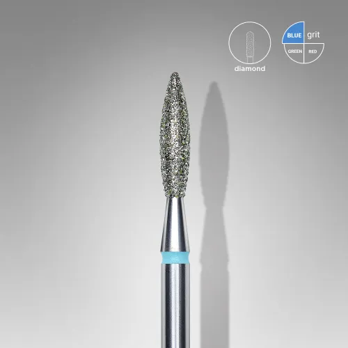 STALEKS Diamond Drill Bit Flame Blue 2.3 × 10 mm FA10B023/10