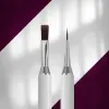 Double-sided brush EXCLUSIVE for gel 10 mm / for liner 10 mm Staleks NBX-08/03