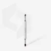 Double-sided brush EXCLUSIVE for gradient 11 mm / for design 10 mm Staleks NBX-07/12