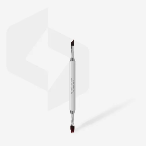 Double-sided brush EXCLUSIVE for gradient 11 mm / for design 10 mm Staleks NBX-07/12