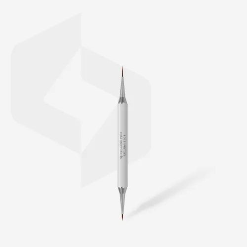 Double-sided brush EXCLUSIVE for liner 7 mm / for liner 12 mm Staleks NBX-01/11