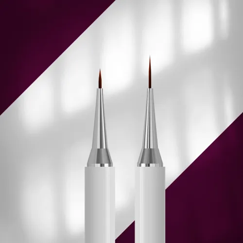 Double-sided brush EXCLUSIVE for liner 7 mm / for liner 12 mm Staleks NBX-01/11