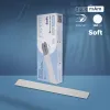White papmAm replacement files for a straight saw (on a soft base) Staleks Pro Expert 20, 100 grit (30 pcs)
