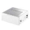 Portable nail dust collector TERI Turbo M white (silver mesh, EU plug)
