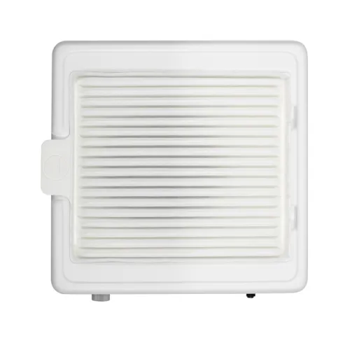 Portable nail dust collector TERI Turbo M white (silver mesh, EU plug)