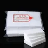 Disposable soft lint-free manicure wipes in a package