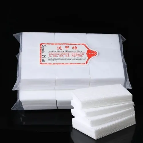 Disposable soft lint-free manicure wipes in a package 1000 pcs