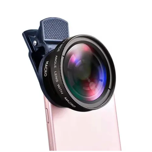 Large Black Macro Photo Lens, Teysha