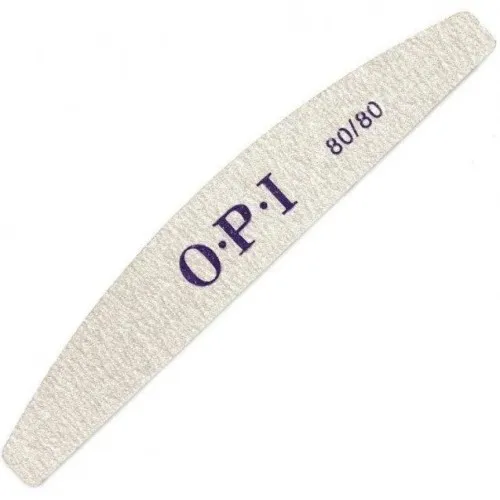 OPI Crescent Nail File 80/80, 25 pcs.