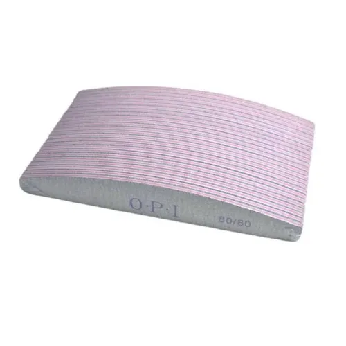 OPI Crescent Nail File 80/80, 25 pcs.