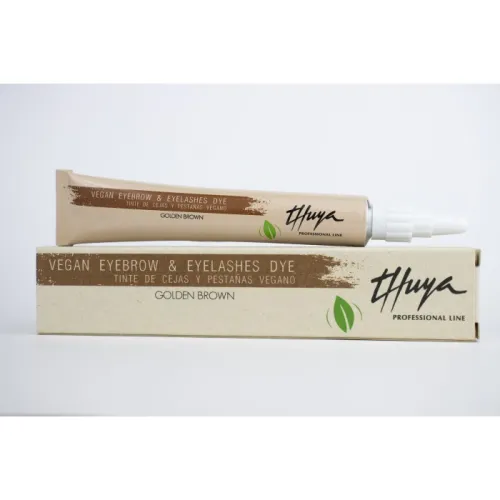 Eyebrow tint GOLDEN BROWN (Golden brown, VEGAN) Thuya, 14 ml