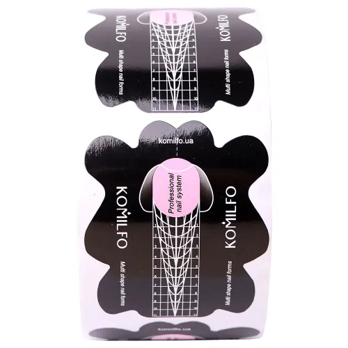 Komilfo Multi Shape Nail Forms 100 pcs