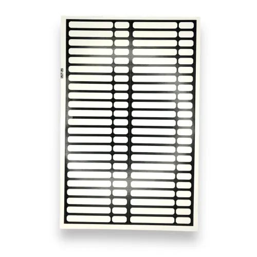 Teysha Black Nail Tip Stickers, 46 pcs